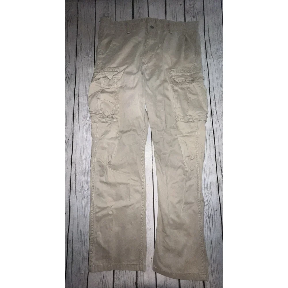 Vintage Y2K Levis Loose Straight Baggy Cargo Pants Size 34/32